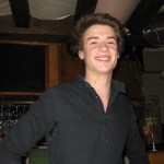 Our waiter at Lorie's, Flo. A very nice young man.