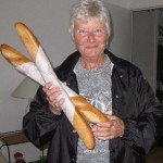 Susan gets her baguette.
