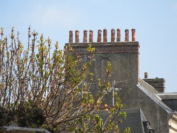 More chimney pots.