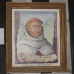 A picture in a church