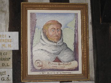 A picture in a church